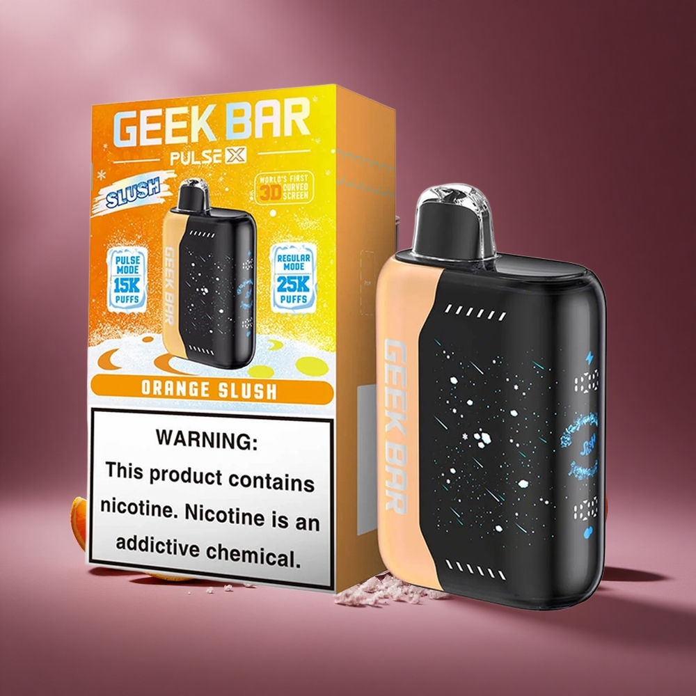Slush-Edition Geek Bar Pulse X 25000 Puffs Österreich Großhandel mit 18mL vorgefüllter E-Liquid und Dual Mesh Coil