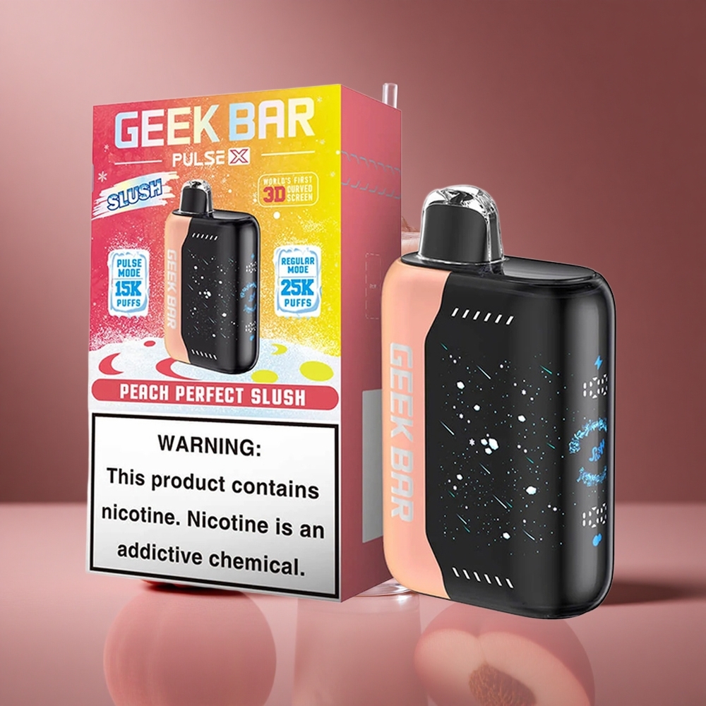 Slush-Edition Geek Bar Pulse X 25000 Puffs Österreich Großhandel mit 18mL vorgefüllter E-Liquid und Dual Mesh Coil