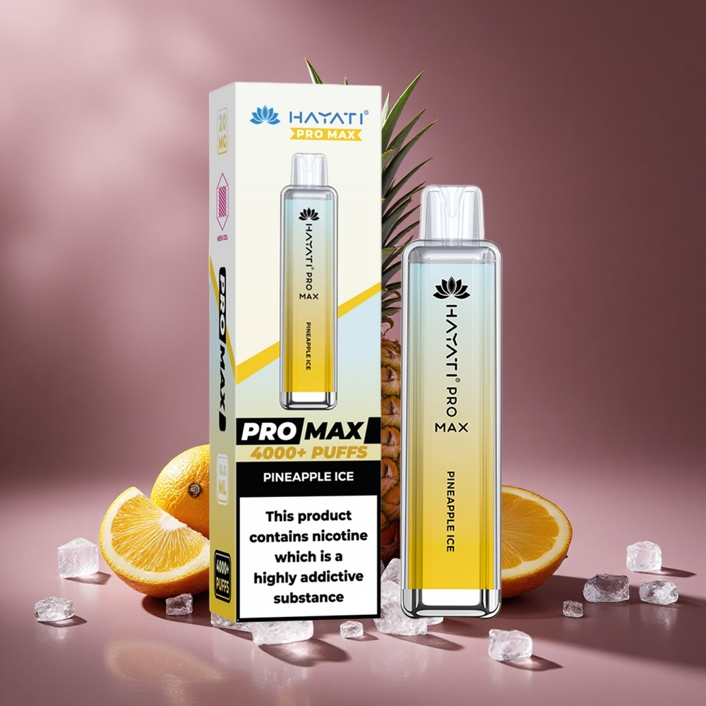 Ananas-Eis Hayati Pro Max 4000 Züge Österreich Großhandel Dual 1.1 Ohm Mesh Coil