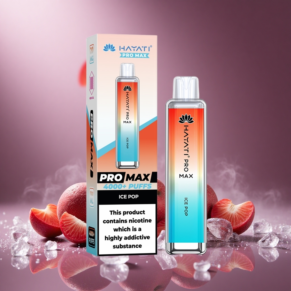 Eisbonbon Hayati Pro Max 4000 Züge Österreich Großhandel Dual 1.1 Ohm Mesh Coil