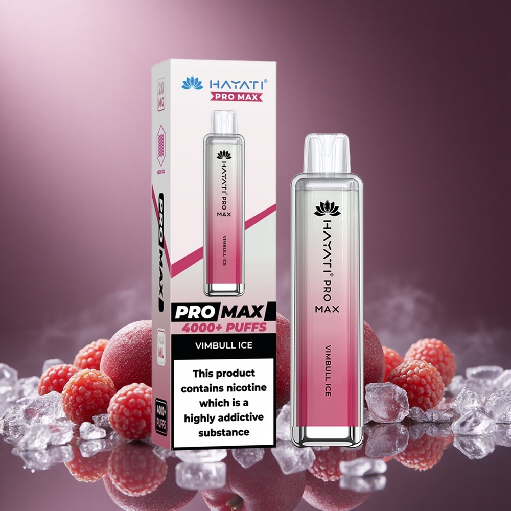 Eisgeschmack Hayati Pro Max 4000 Züge Österreich Großhandel Dual 1.1 Ohm Mesh Coil