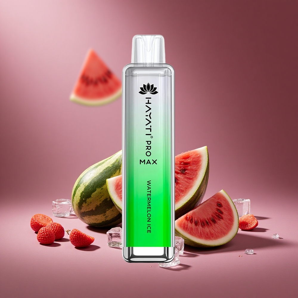 Wassermelone-Eis Hayati Pro Max 4000 Puffs Österreich Großhandel Dual 1.1 Ohm Mesh Coil