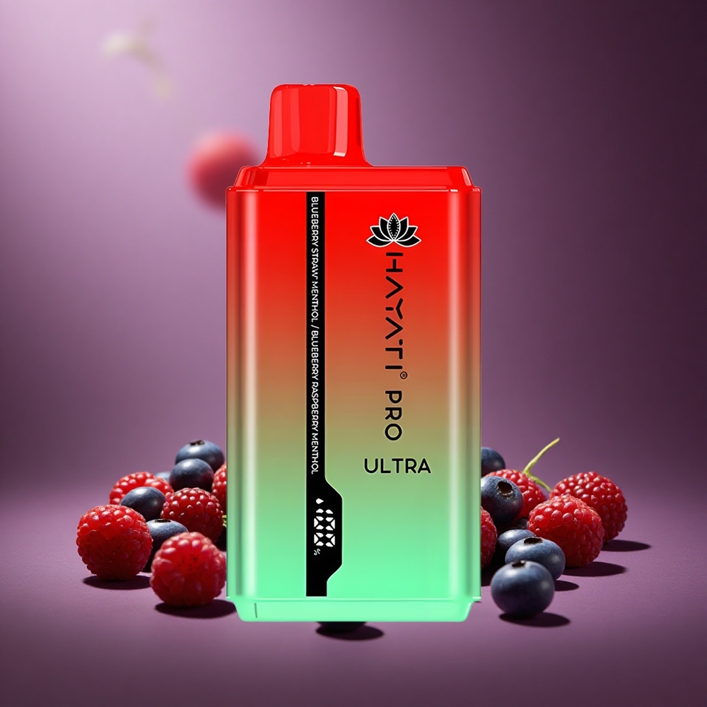 Blauberge Erdbeer Minze Hayati Pro Ultra 15000 Puffs Österreich Großhandel 2 12ml