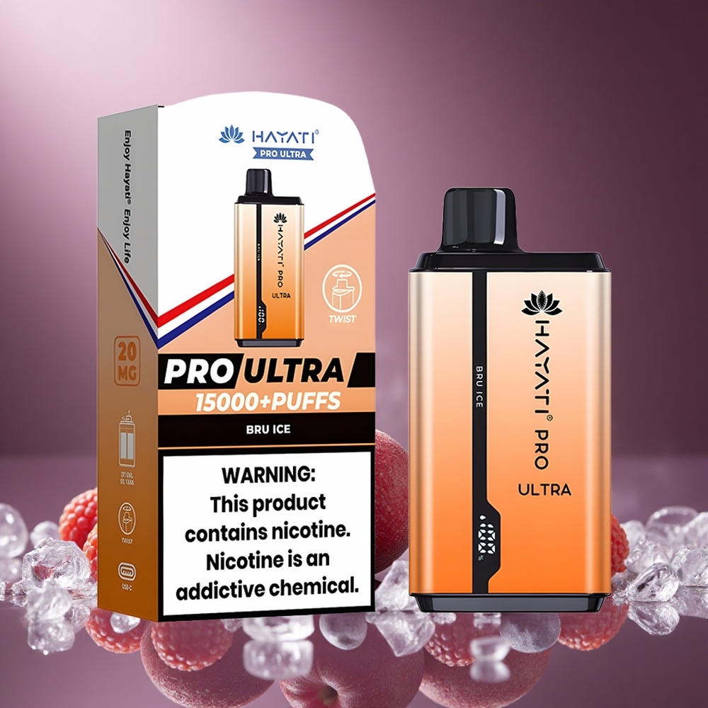 Bru Eis Hayati Pro Ultra 15000 Züge Österreich Großhandel 2 12ml