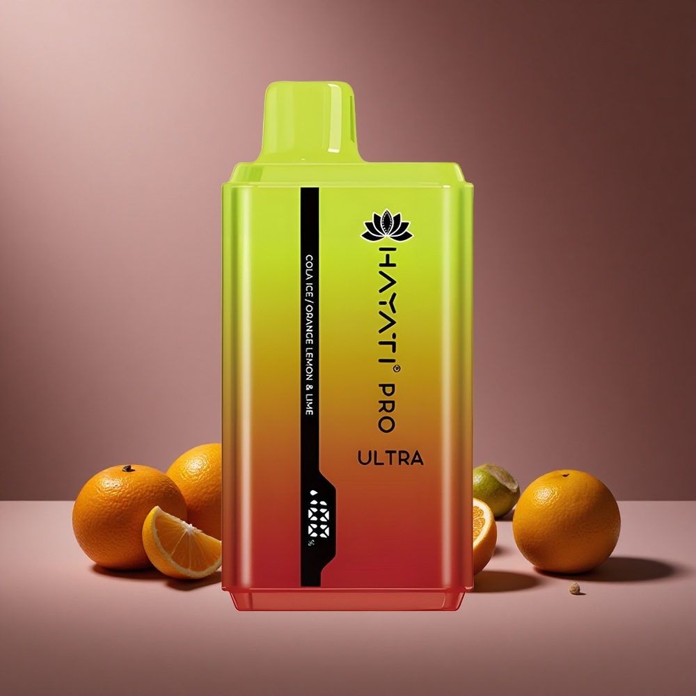 Cola-Eis Hayati Pro Ultra 15000 Züge Österreich Großhandel 2 12ml E-Liquid