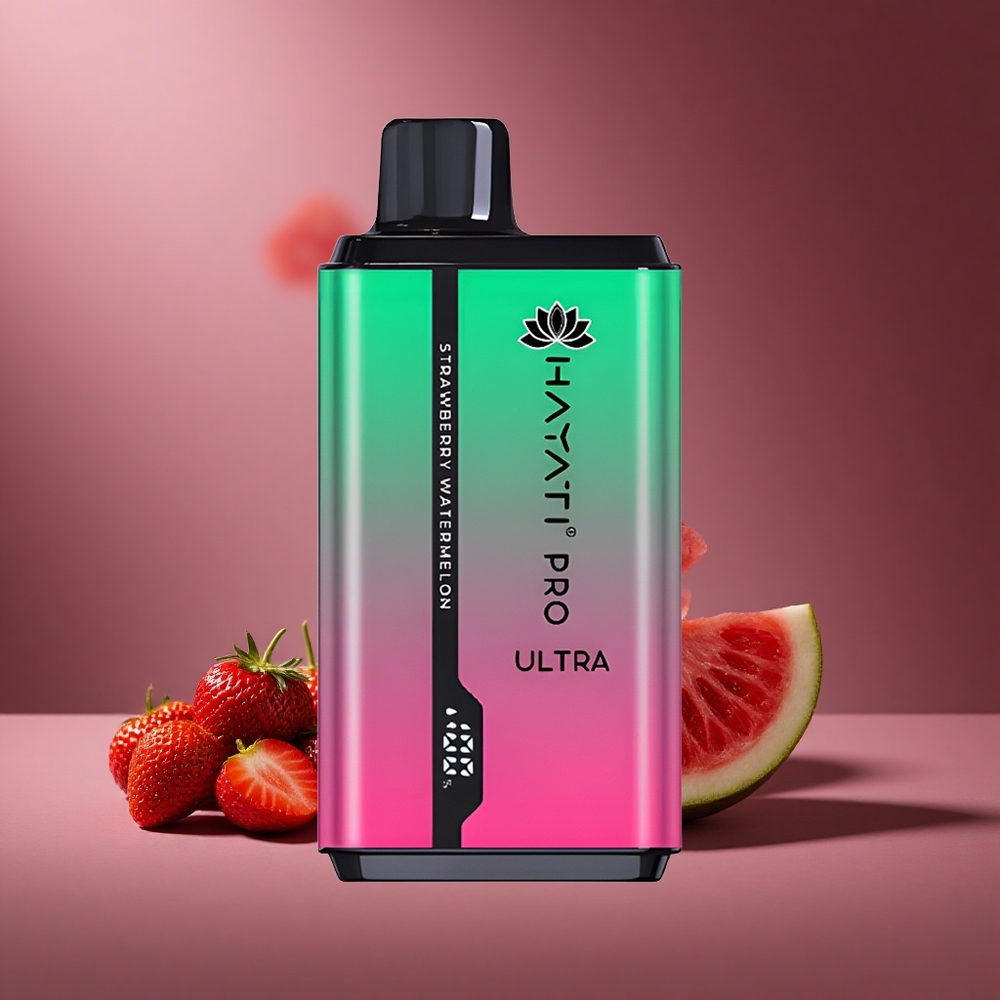 Erdbeer-Wassermelone Hayati Pro Ultra 15000 Züge Österreich Großhandel 850mAh 2 12ml