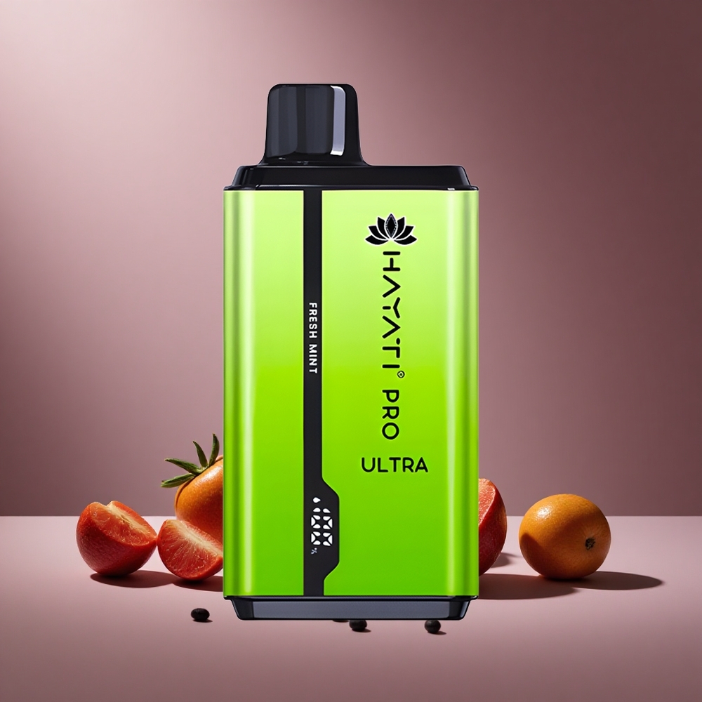 Frische Minze Hayati Pro Ultra 15000 Puffs Österreich Großhandel 2 12ml E-Liquid
