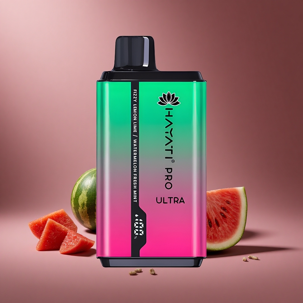 Frische Zitrone & Limette Hayati Pro Ultra 15000 Züge Österreich Großhandel 2 12ml E-Liquid