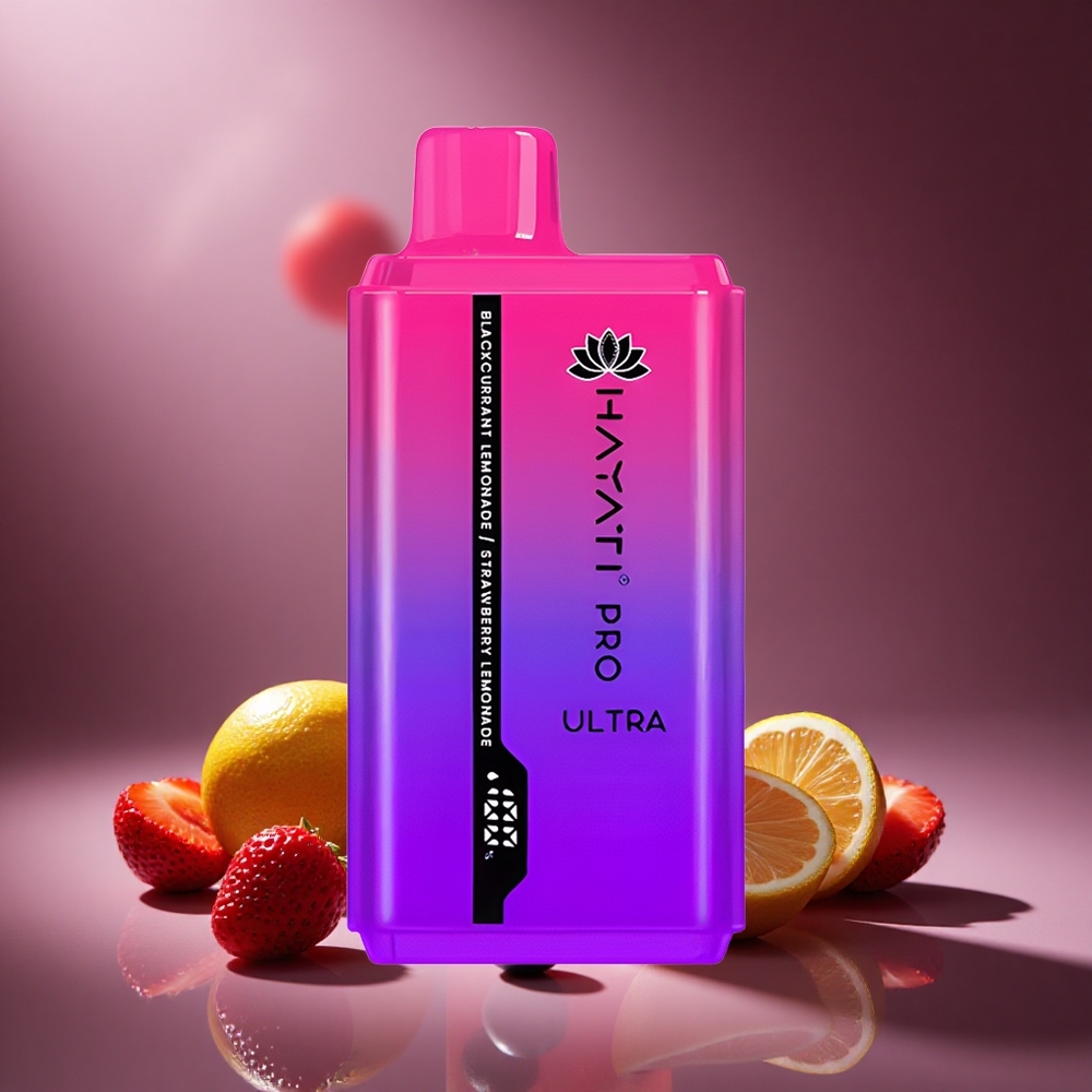 Schwarze Johannisbeere Zitronenlimonade Erdbeere Zitronenlimonade Hayati Pro Ultra 15000 Züge Österreich Großhandel 2 12ml