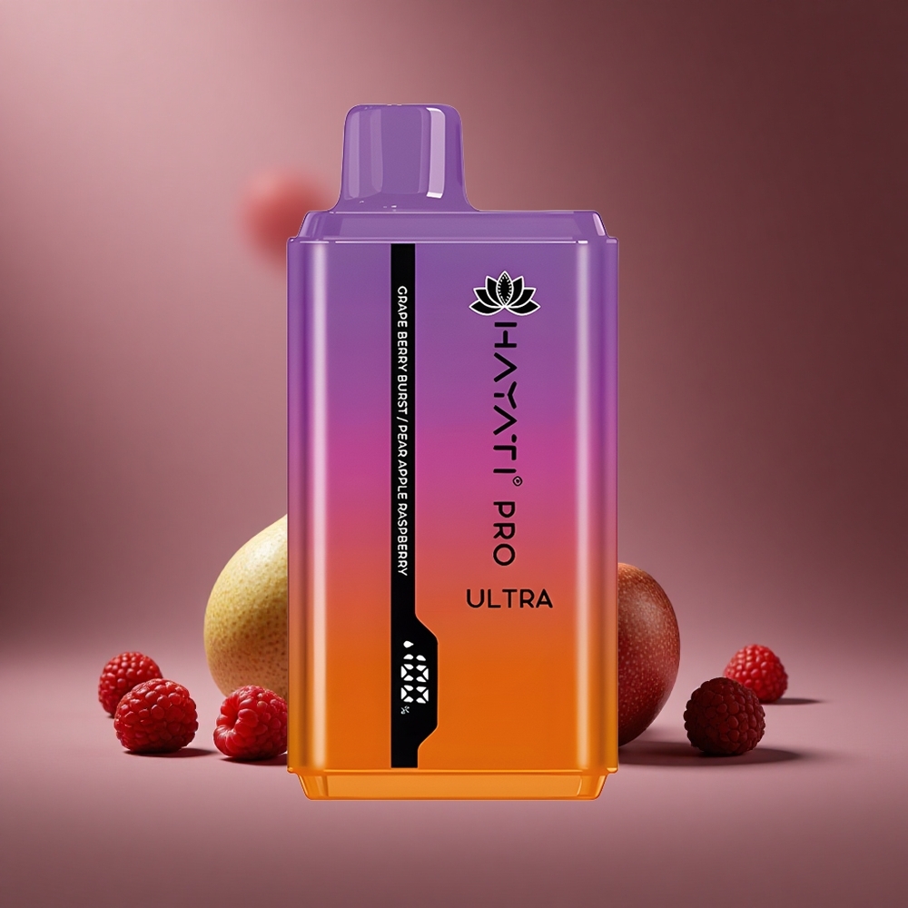 Traube Beeren Mix Hayati Pro Ultra 15000 Züge Österreich Großhandel 850mAh 24ml