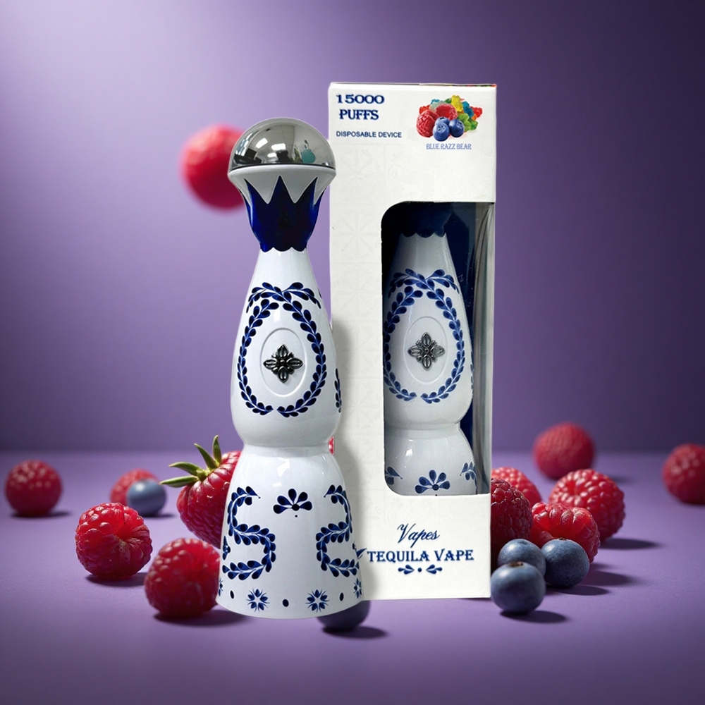 Blau-Razz-Bär HUMO Azul 15000 Puffs Österreich Großhandel 20mL Vorfüllung 5% Nikotin
