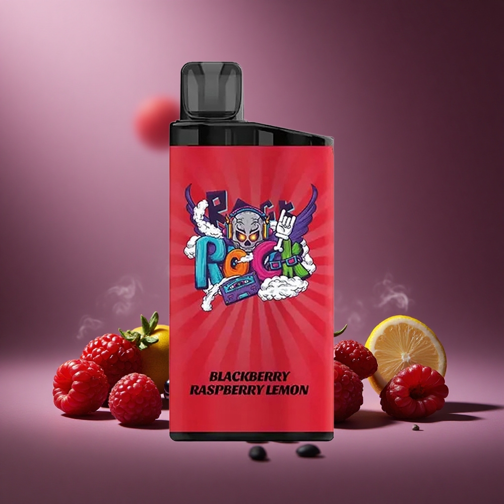 Brombeere Himbeere Zitrone IGET Bar 3500 Puffs Österreich Großhandel 1400 mAh Mesh Coil