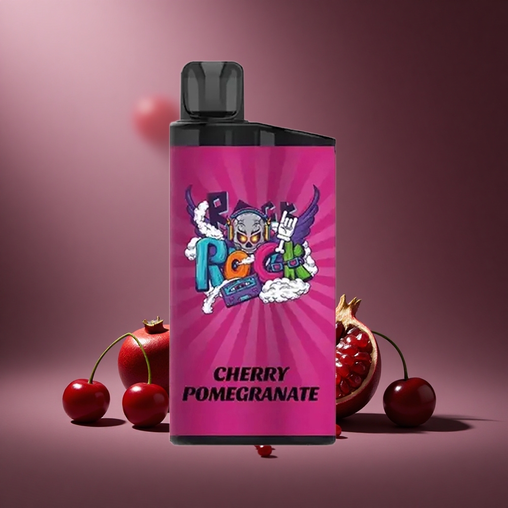 Kirsch-Granatapfel IGET Bar 3500 Puffs Österreich Großhandel 1400 mAh Akku 1.2 Ohm Mesh Coil