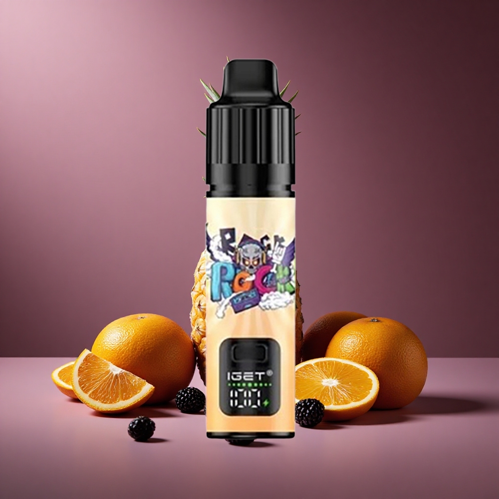 Brombeere Ananas Orange IGET BAR PLUS S3 POD 10000 Züge Österreich Großhandel 18 ml E-Liquid