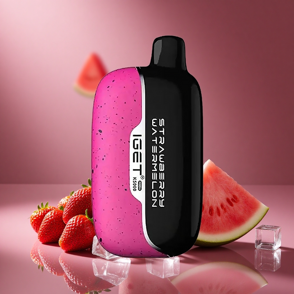 Erdbeere Wassermelone Eis IGET Moon K5000 Puffs (5000 Züge) Österreich Großhandel PC Material