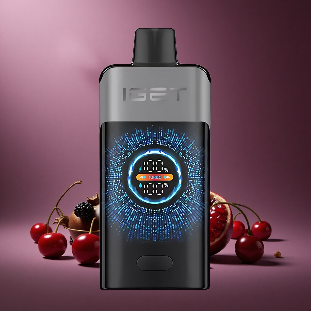 Brombeere-Kirsche-Granatapfel IGET ONE 12000 Züge Österreich Großhandel 2700 mAh Akku