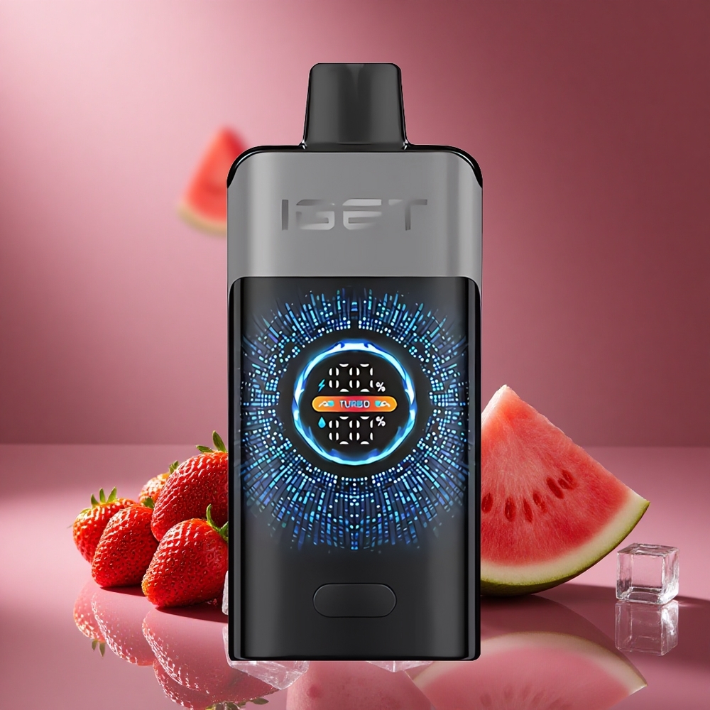 Erdbeer-Wassermelone-Eis IGET ONE 12000 Züge Österreich Großhandel 2700 mAh Akku