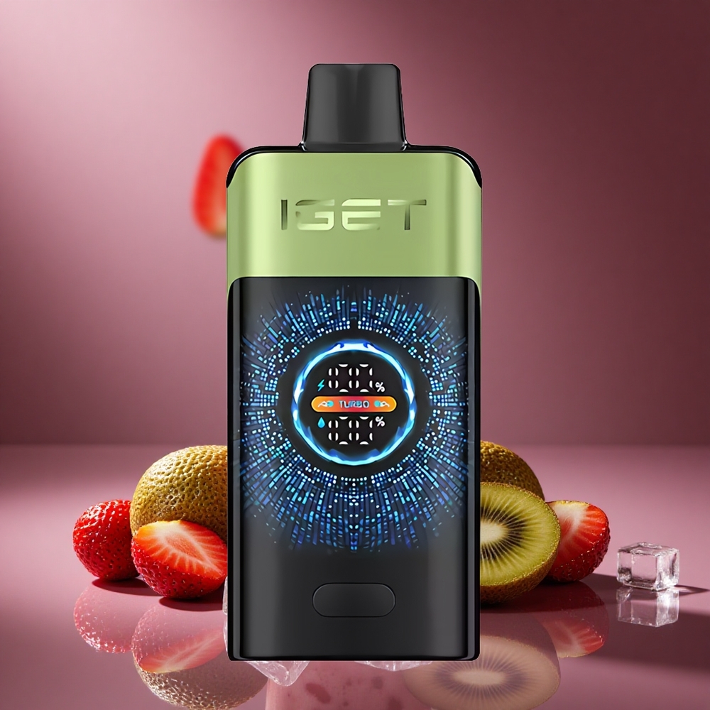 Erdbeere-Kiwi-Eis IGET ONE 12000 Züge Österreich Großhandel 2700 mAh Akku