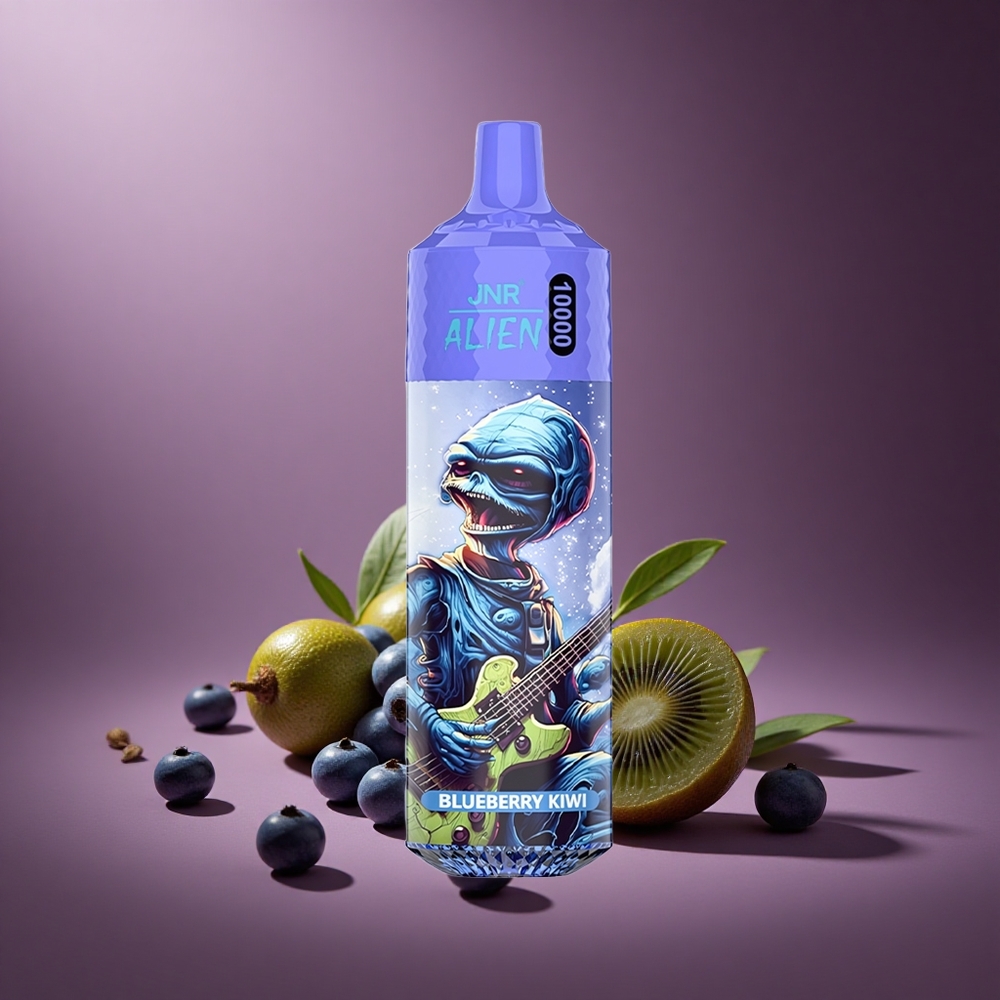 Blaubeere-Kiwi JNR Alien 10000 Züge Österreich Großhandel 850mAh Typ-C Schnellladung