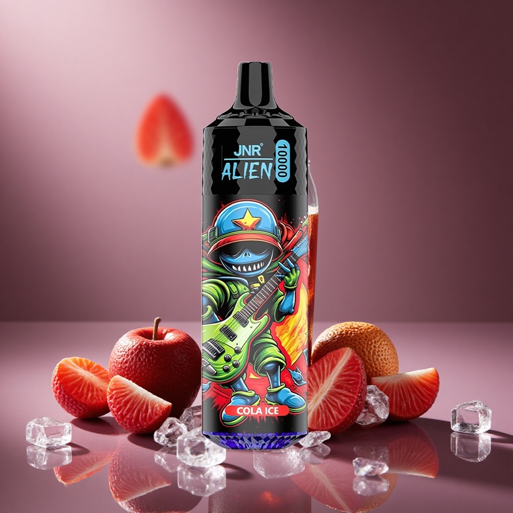 Cola-Eis JNR Alien 10000 Züge Österreich Großhandel 20ml E-Liquid RGB-LED