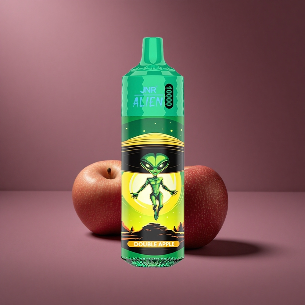 Doppelapfel JNR Alien 10000 Puffs Österreich Großhandel 20ml E-Liquid RGB-LED