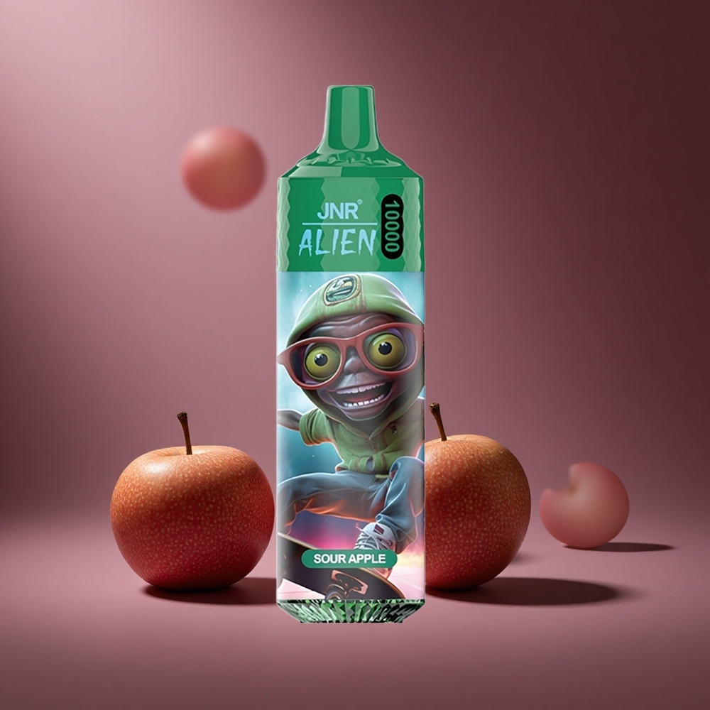 Sauerapfel JNR Alien 10000 Züge Österreich Großhandel 850mAh RGB LED