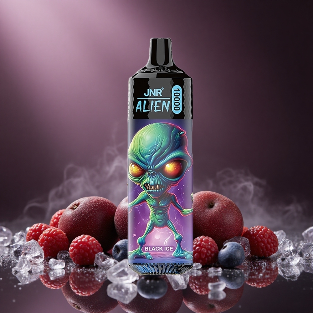 Schwarz Eis JNR Alien 10000 Züge Österreich Großhandel 850mAh RGB LED