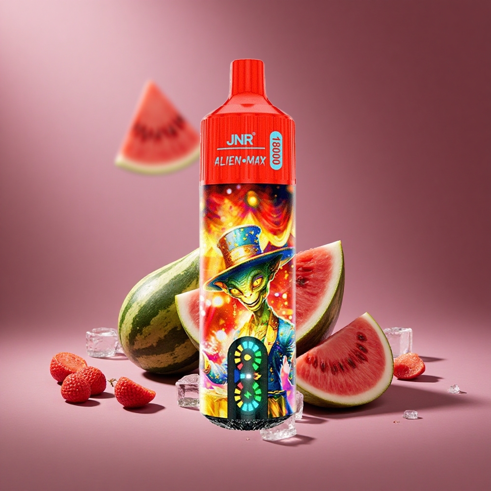 Wassermelone-Eis JNR Alien Max 18000 Züge Österreich Großhandel Dual Mesh Coil & Dual Core