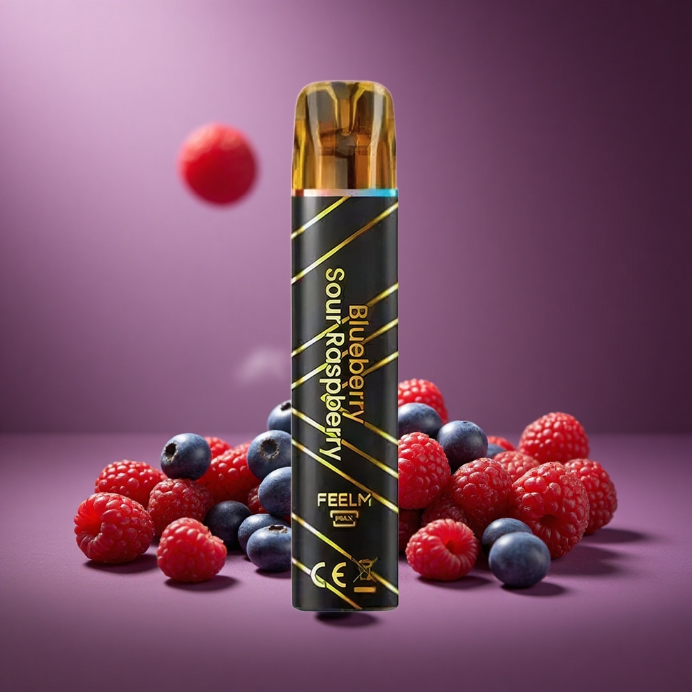 Blaubeere-Sauer Himbeere JNR Black&Golden 800 Züge Österreich Großhandel 550mAh
