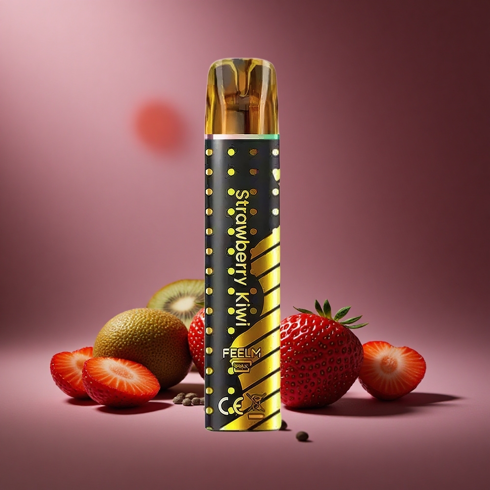Erdbeere-Kiwi JNR Black&Golden 800 Puffs Österreich Großhandel TPD-zertifiziert 2ml E-Liquid
