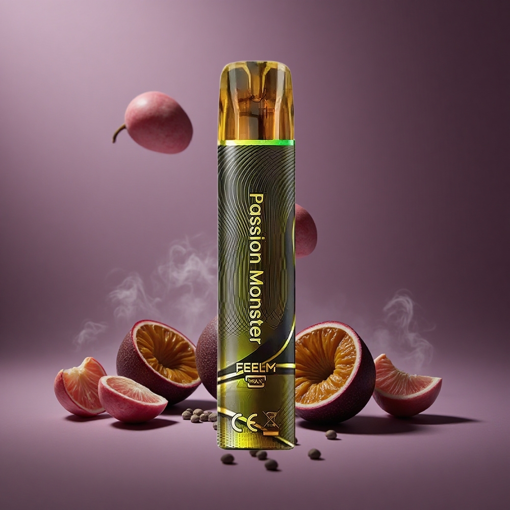 Passion Monster JNR Black&Golden 800 Züge Österreich Großhandel 550mAh 2ml TPD zertifiziert