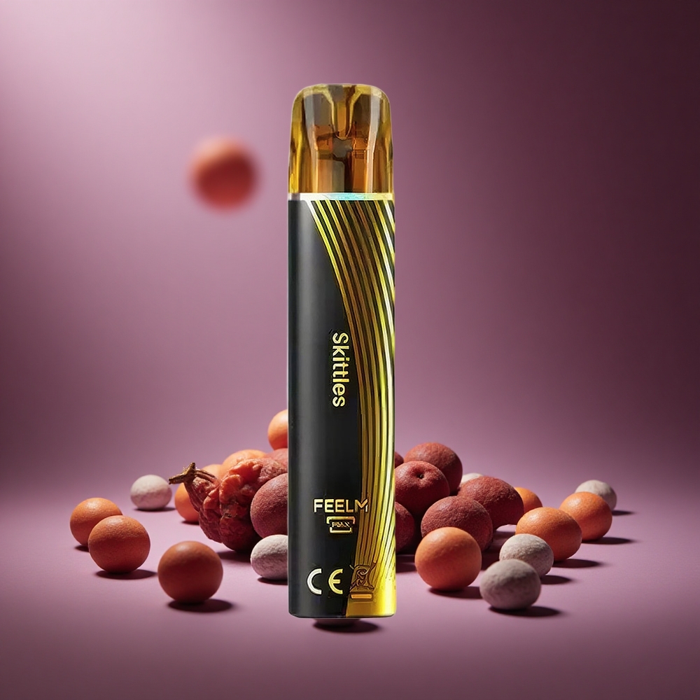 Skittles-Geschmack JNR Black&Golden 800 Züge Österreich Großhandel 2ml E-Liquid & 550mAh