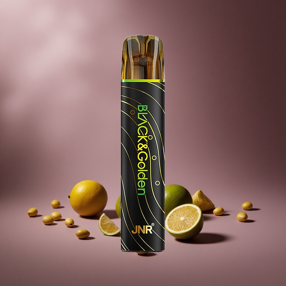 Zitrone & Limette JNR Black&Golden 800 Puffs Österreich Großhandel 550mAh 2ml TPD