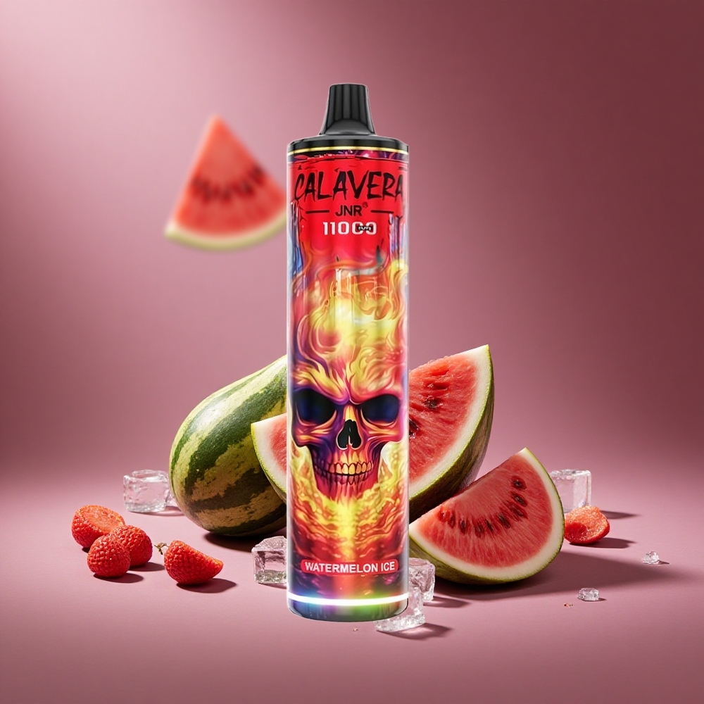 Wassermelone-Eis JNR Calavera 11000 Züge Österreich Großhandel Typ-C & 850 mAh