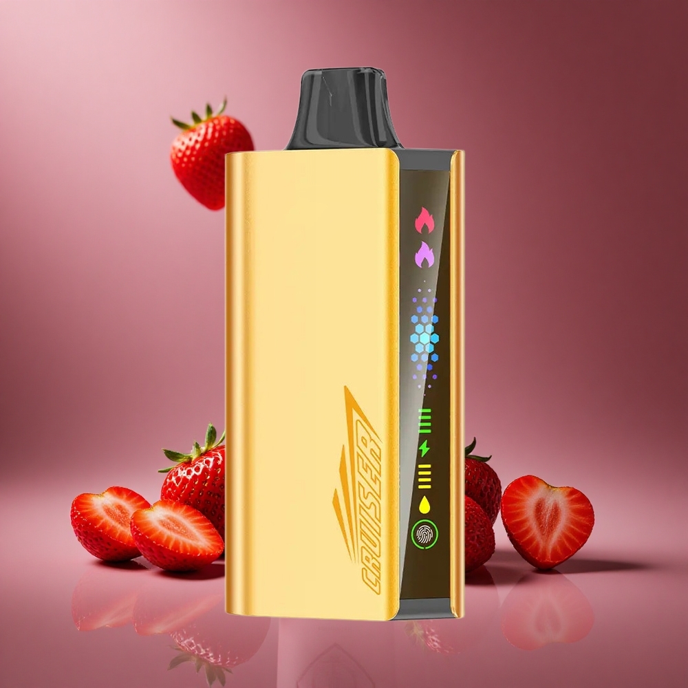 Erdbeer Chupa Chups JNR Cruiser 12000 Züge Österreich Großhandel No-Charge Einweg-Vape mit 3500 mAh Akku