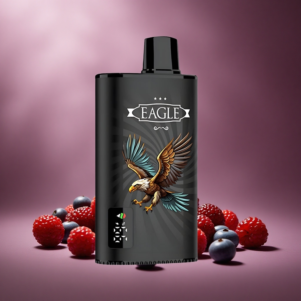 Beerenmix JNR EAGLE Smart 23000 Züge Österreich Großhandel mit Digitaldisplay & 25ml E-Liquid