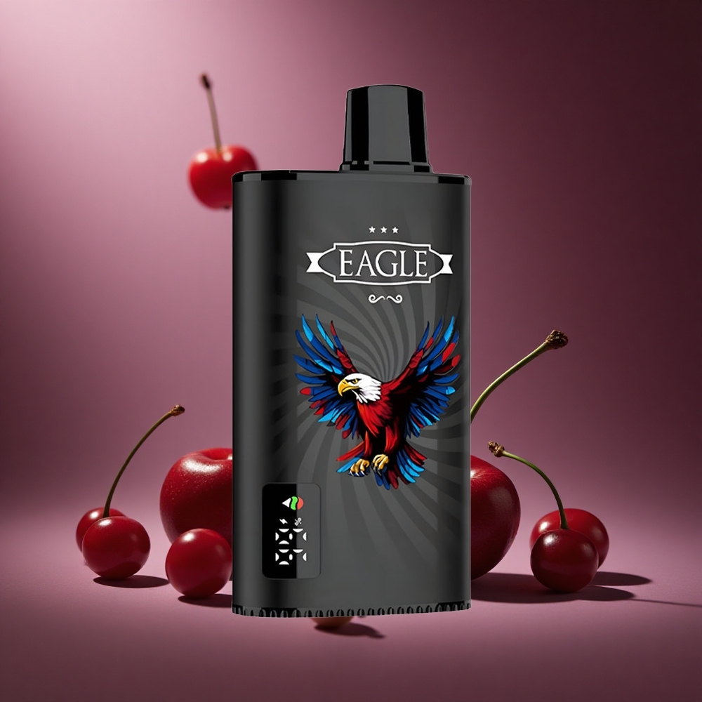 Kirsch-Cola JNR EAGLE Smart 23000 Züge Österreich Großhandel Digital Display & 1,0 Ohm Mesh Coil