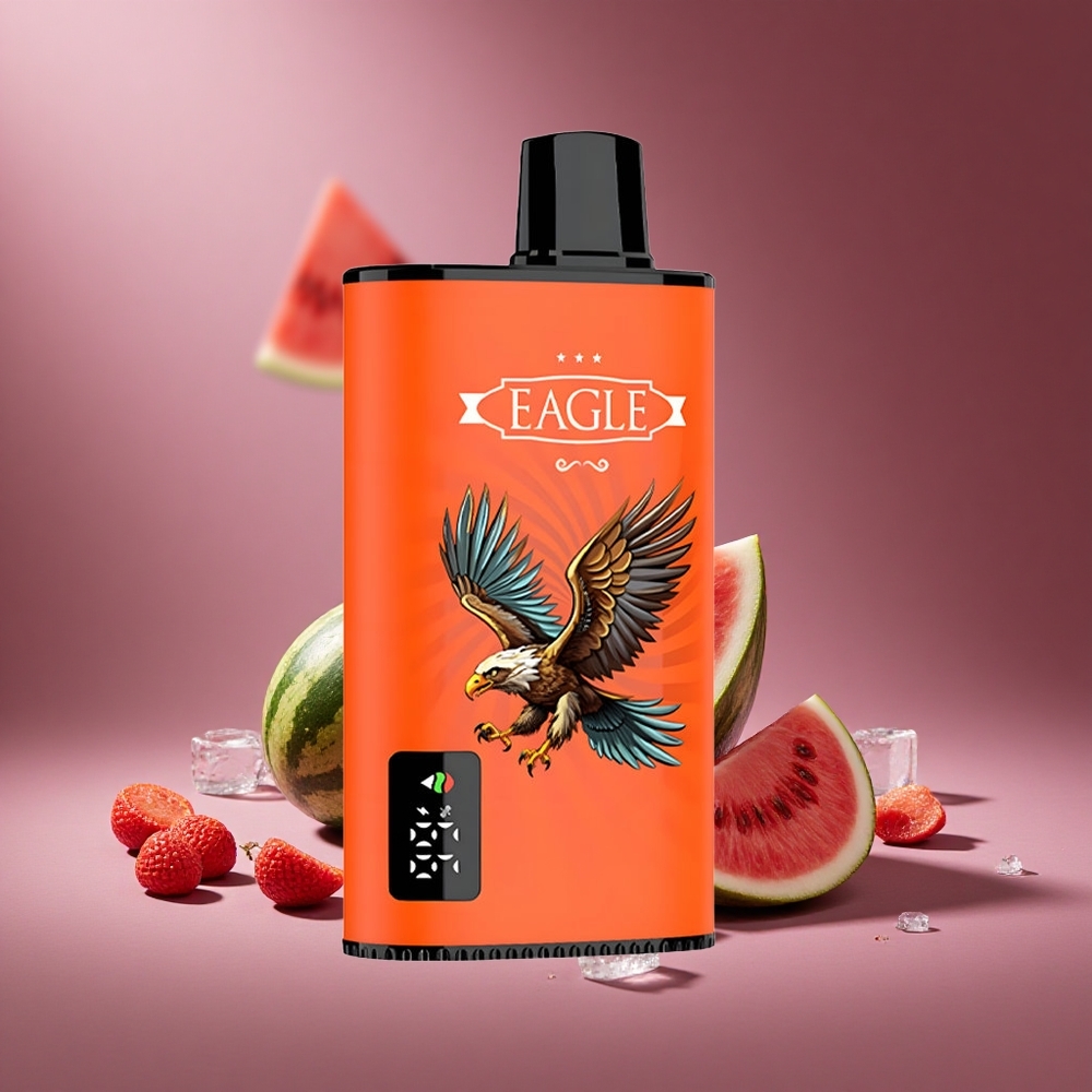 Wassermelone-Eis JNR EAGLE Smart 23000 Züge Österreich Großhandel mit Digitaldisplay & Typ-C-Ladeanschluss