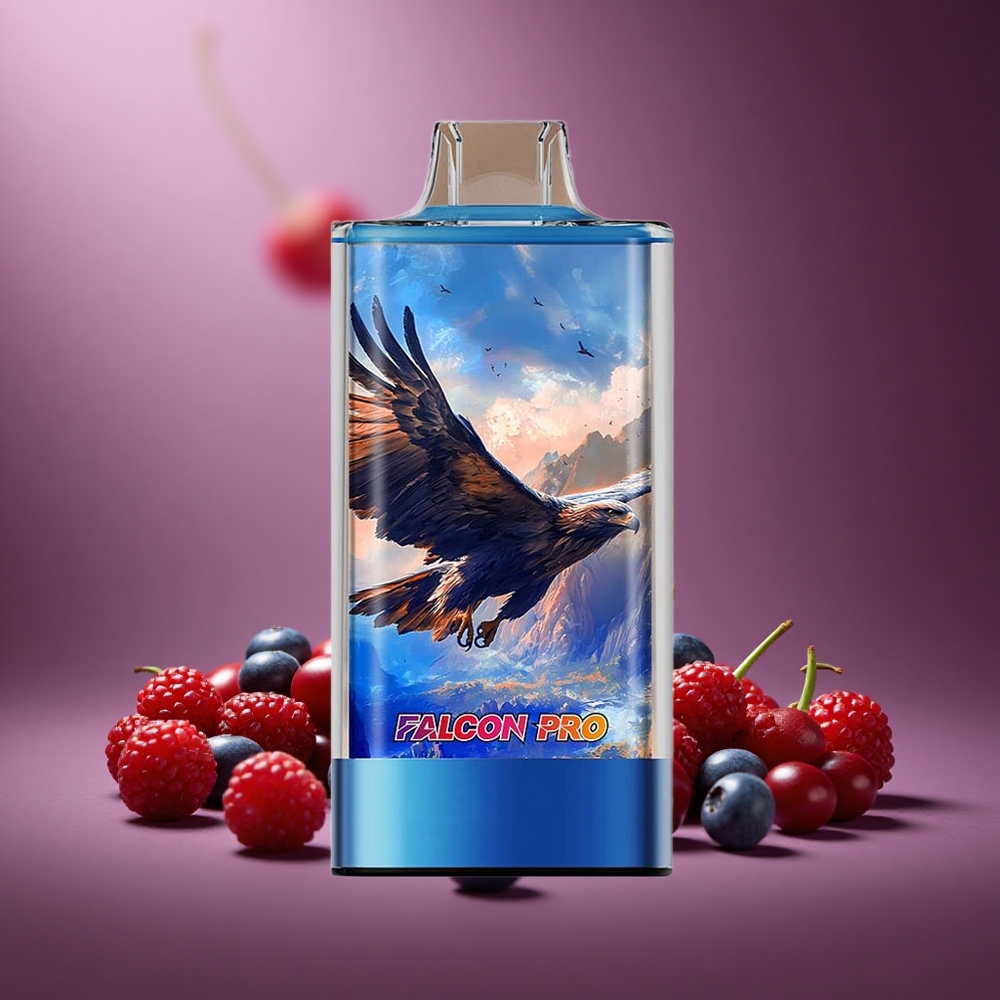 Blaubeere Himbeere Kirsche JNR Falcon Pro 28000 Zug Österreich Großhandel 30ml vorgefüllt Dual Mesh Coil