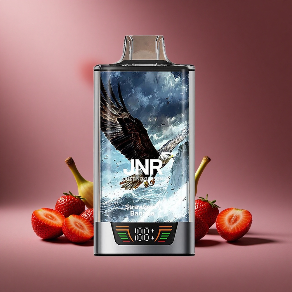 Erdbeer Banane JNR Falcon Pro 28000 Züge Österreich Großhandel 30ml Kapazität 5% Nikotin