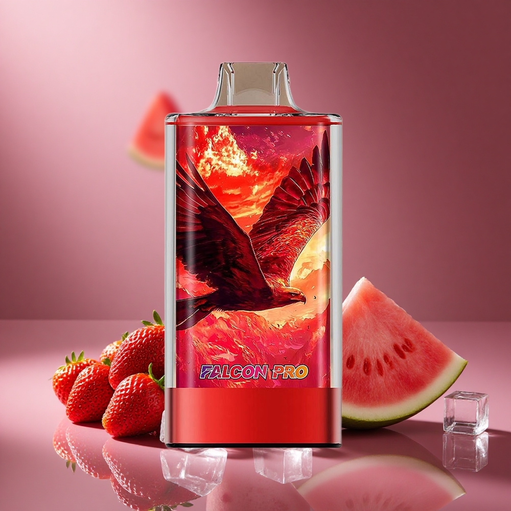 Erdbeere Wassermelone Eis JNR Falcon Pro 28000 Züge Österreich Großhandel Dual Mesh Coil