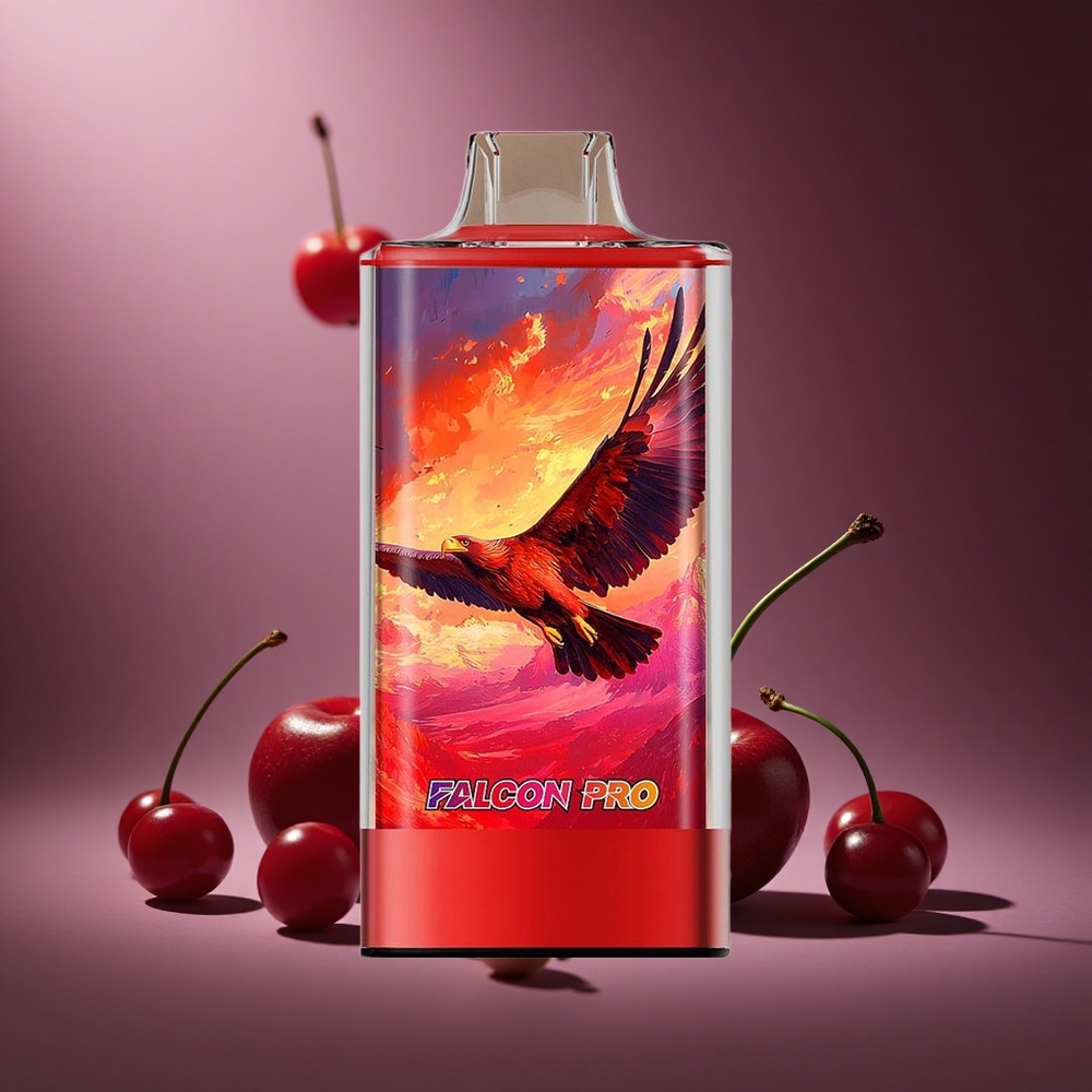 Kirsch-Cola JNR Falcon Pro 28000 Züge Österreich Großhandel 30ml Kapazität Dual Mesh Coil