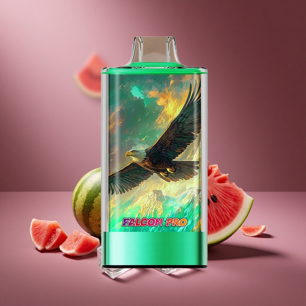 Kiwi-Wassermelone-Eis JNR Falcon Pro 28000 Züge Österreich Großhandel 30ml 5% Nikotin