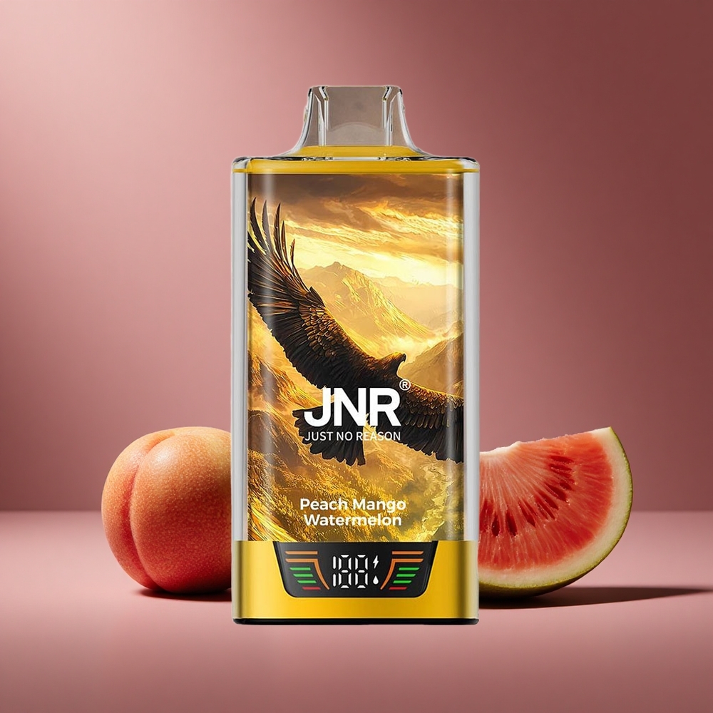 Pfirsich Mango Wassermelone JNR Falcon Pro 28000 Züge Österreich Großhandel 30ml vorgefüllt Dual Mesh Coil