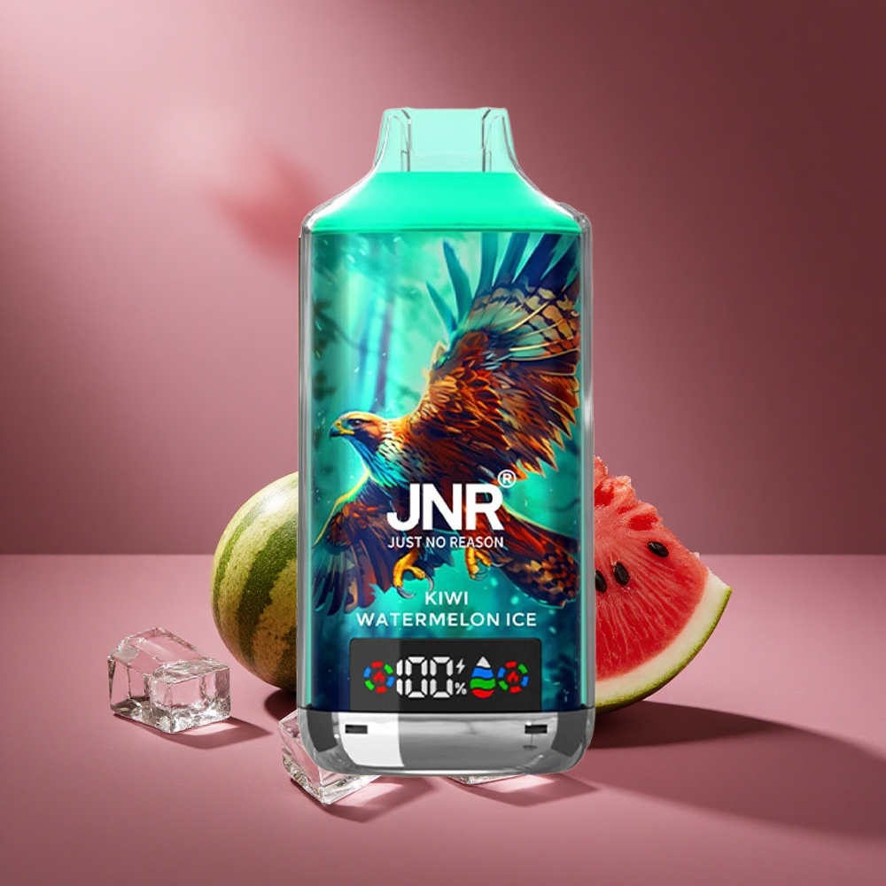 Kiwi Wassermelone Eis JNR Falcon X 18000 Puffs Österreich Großhandel 24ml E-Liquid 750mAh