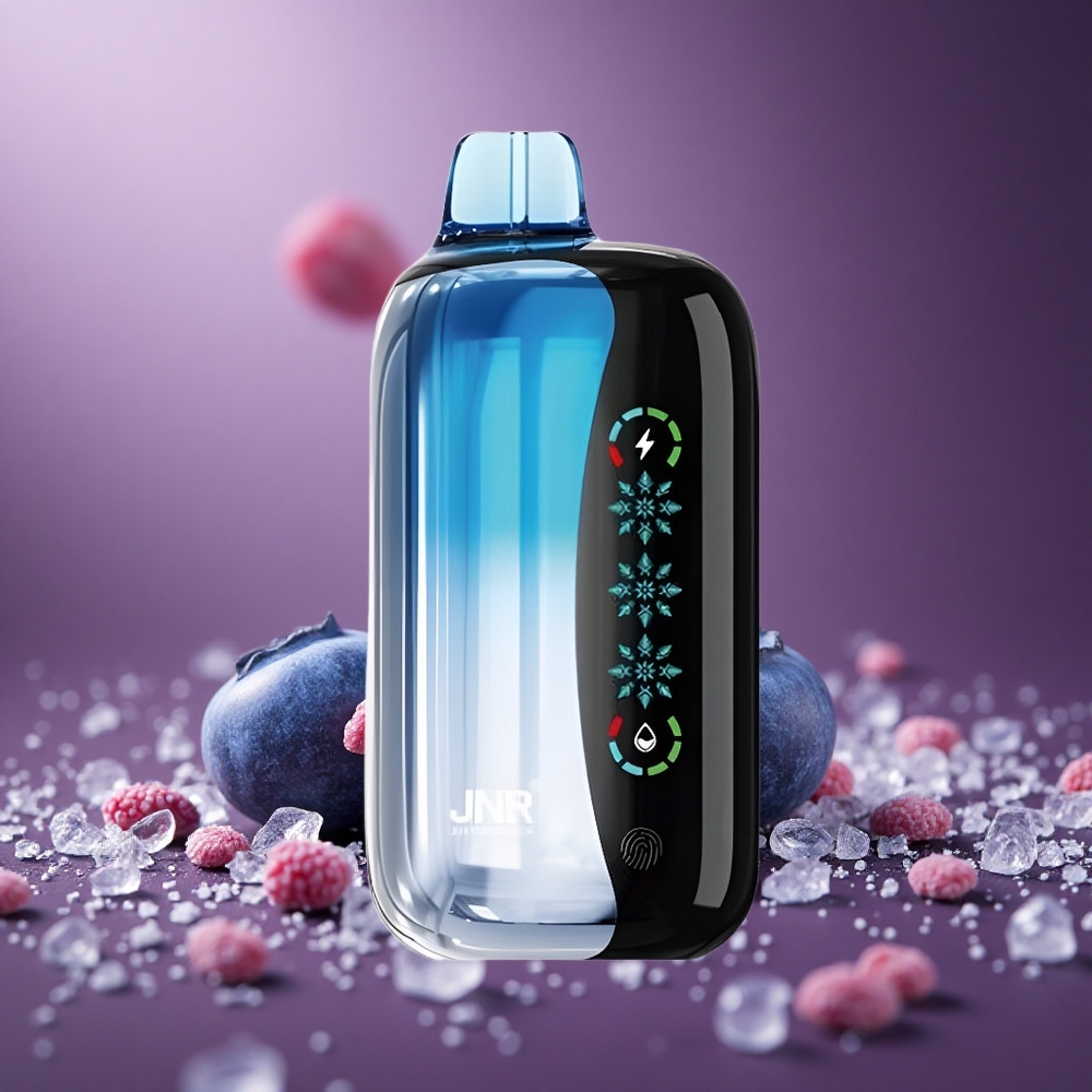 Blaubeere-Eis JNR Flex Ice 21000 Züge Österreich Großhandel 26ml E-Liquid Typ-C-Ladung