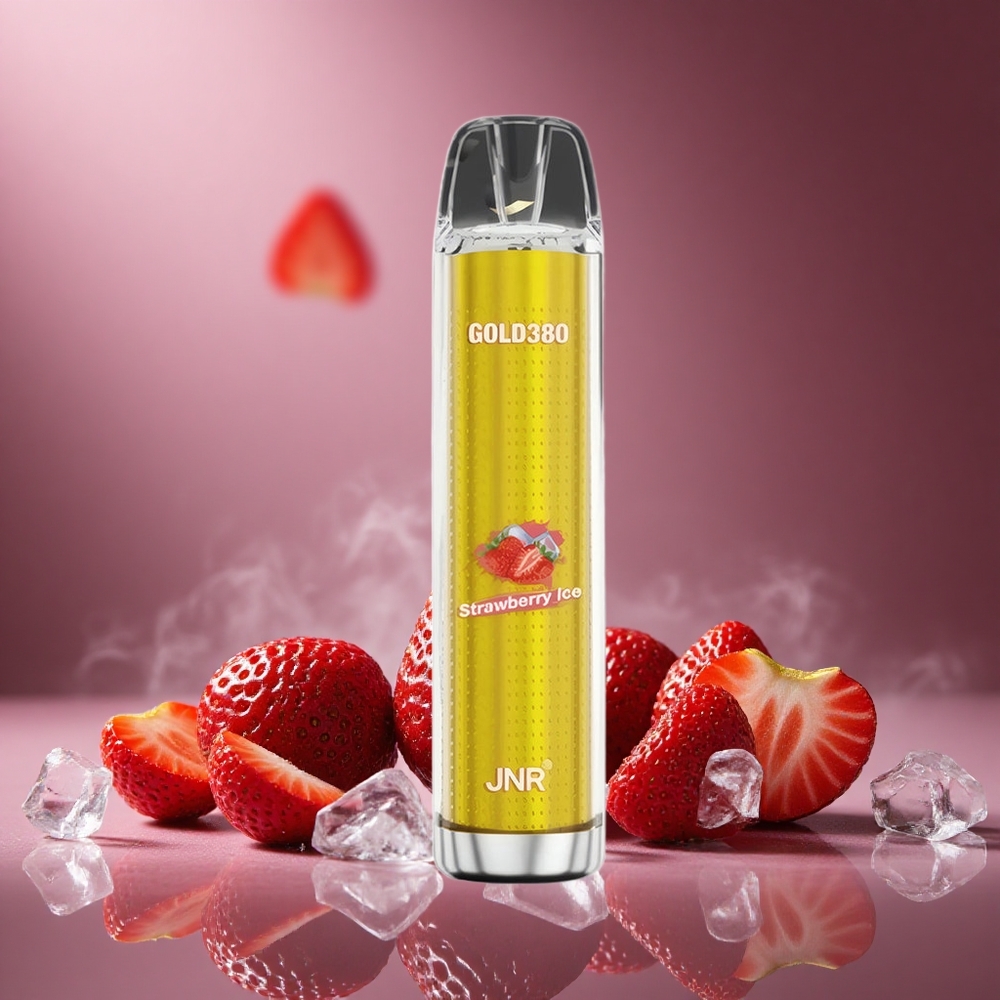 Erdbeer-Eis JNR Gold380 6000 Züge Österreich Großhandel 13ml e-Liquid Kapazität