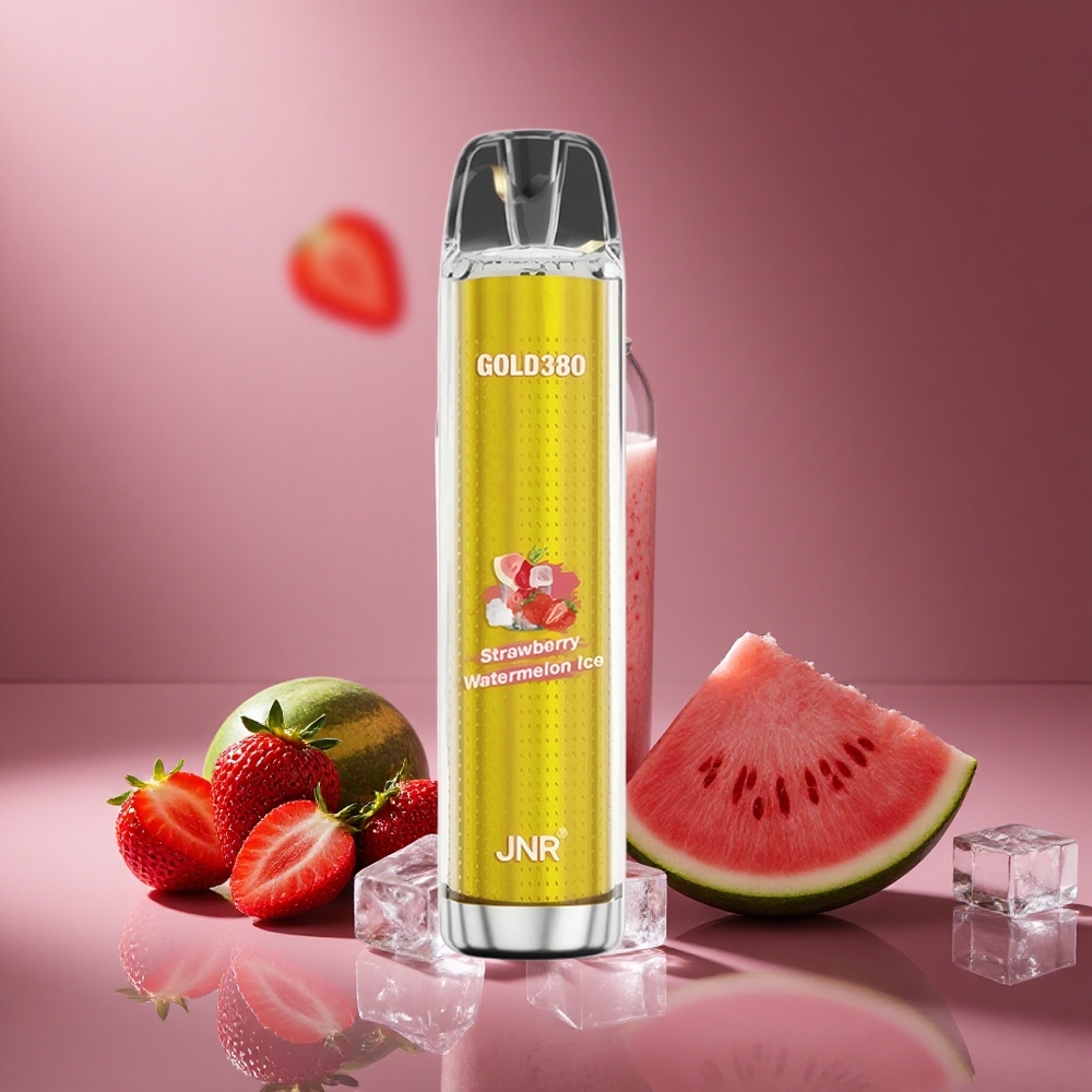Erdbeer Wassermelone Eis JNR Gold380 6000 Züge Österreich Großhandel 1500mAh 13ml