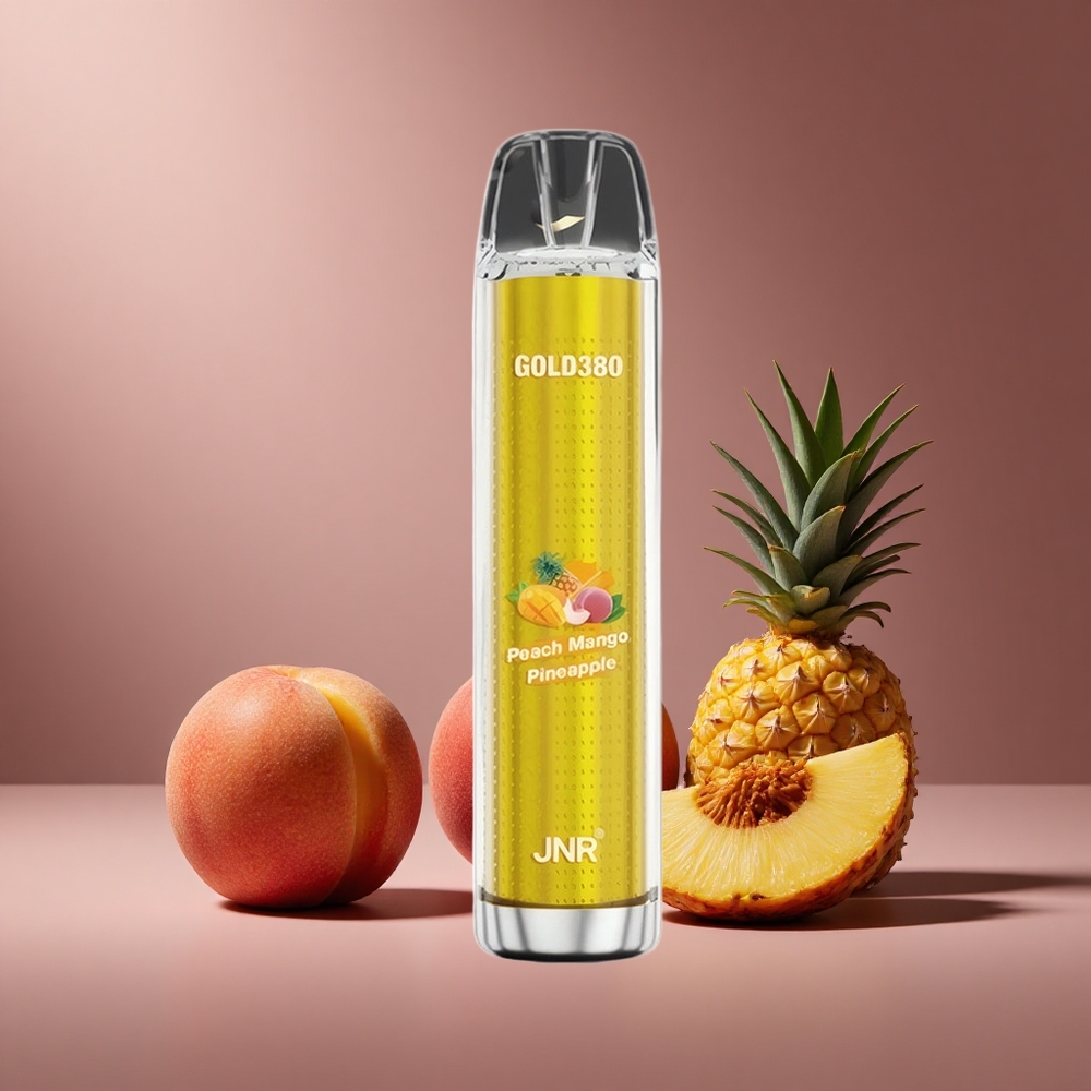 Pfirsich Mango Ananas JNR Gold380 6000 Züge Österreich Großhandel 13ml e-Liquid Kapazität