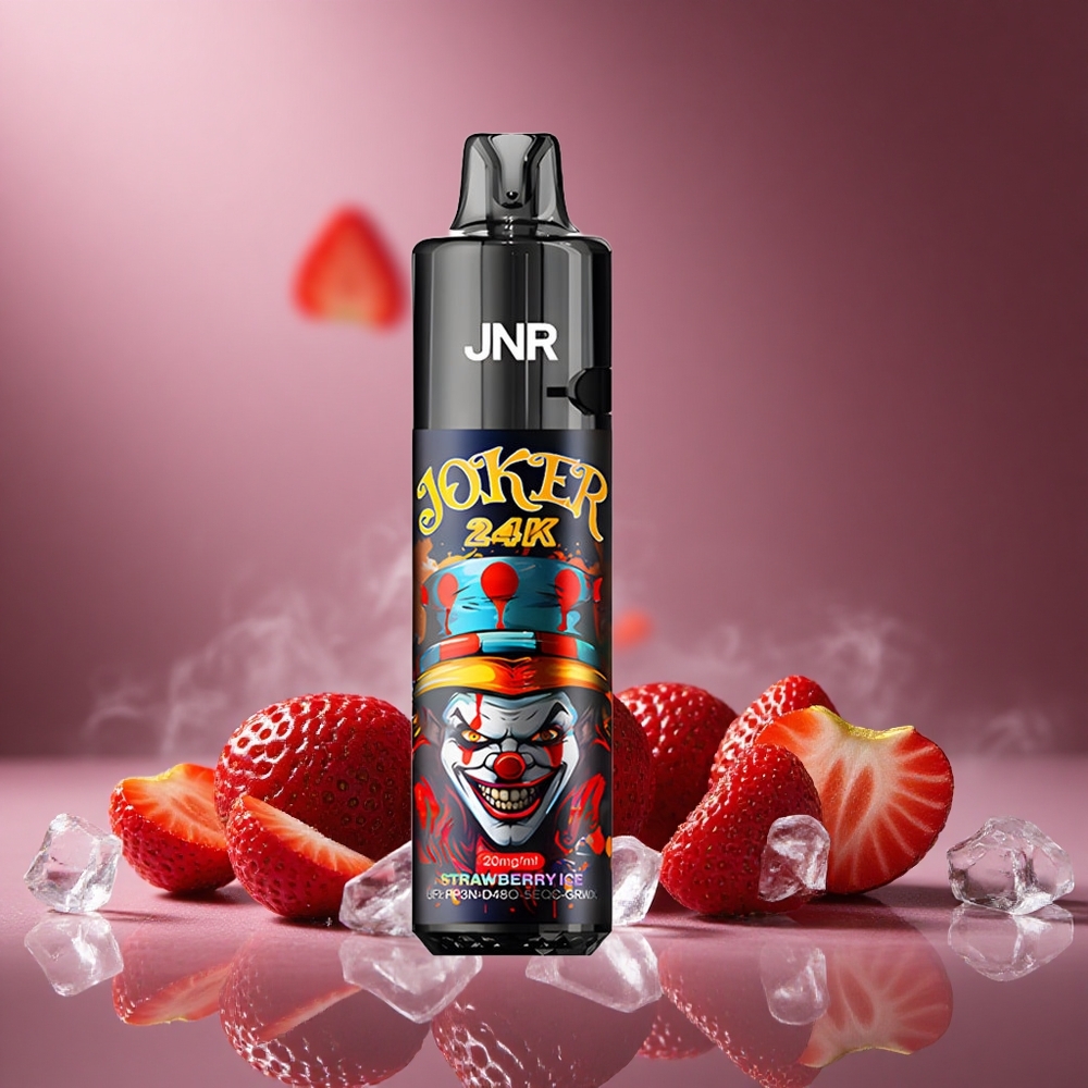 Erdbeer-Eis JNR Joker 24K Puffs 24000 Züge Österreich Großhandel 2% Nikotin 800mAh